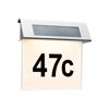 Solar-Hausnummernleuchte mit der Nummer 47C
