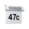 Solar-Hausnummernleuchte mit der Nummer 47C.