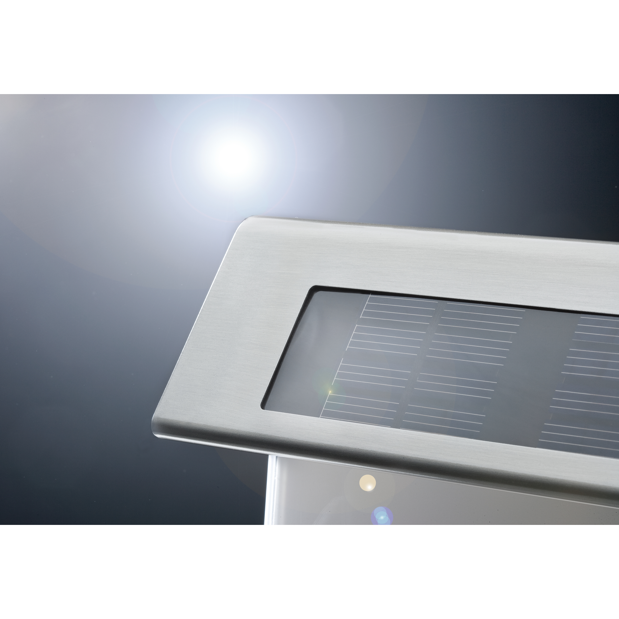 LED-Hausnummernleuchte 'Special Solar' Edelstahl + product picture