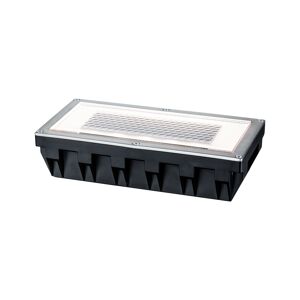 LED-Solar-Bodeneinbauleuchte 'Box' silbern