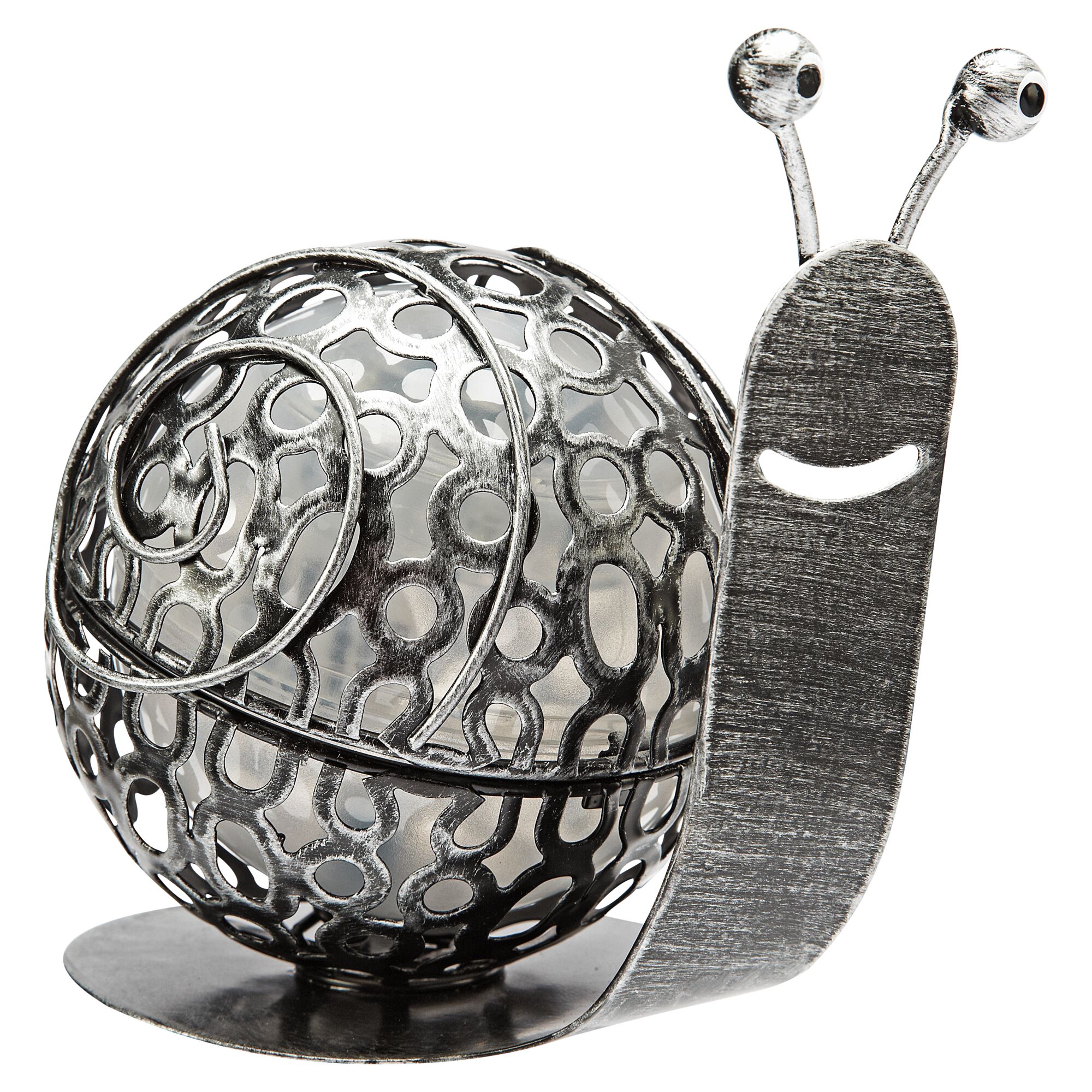 Metallschnecke mit durchbrochenem Gehäuse