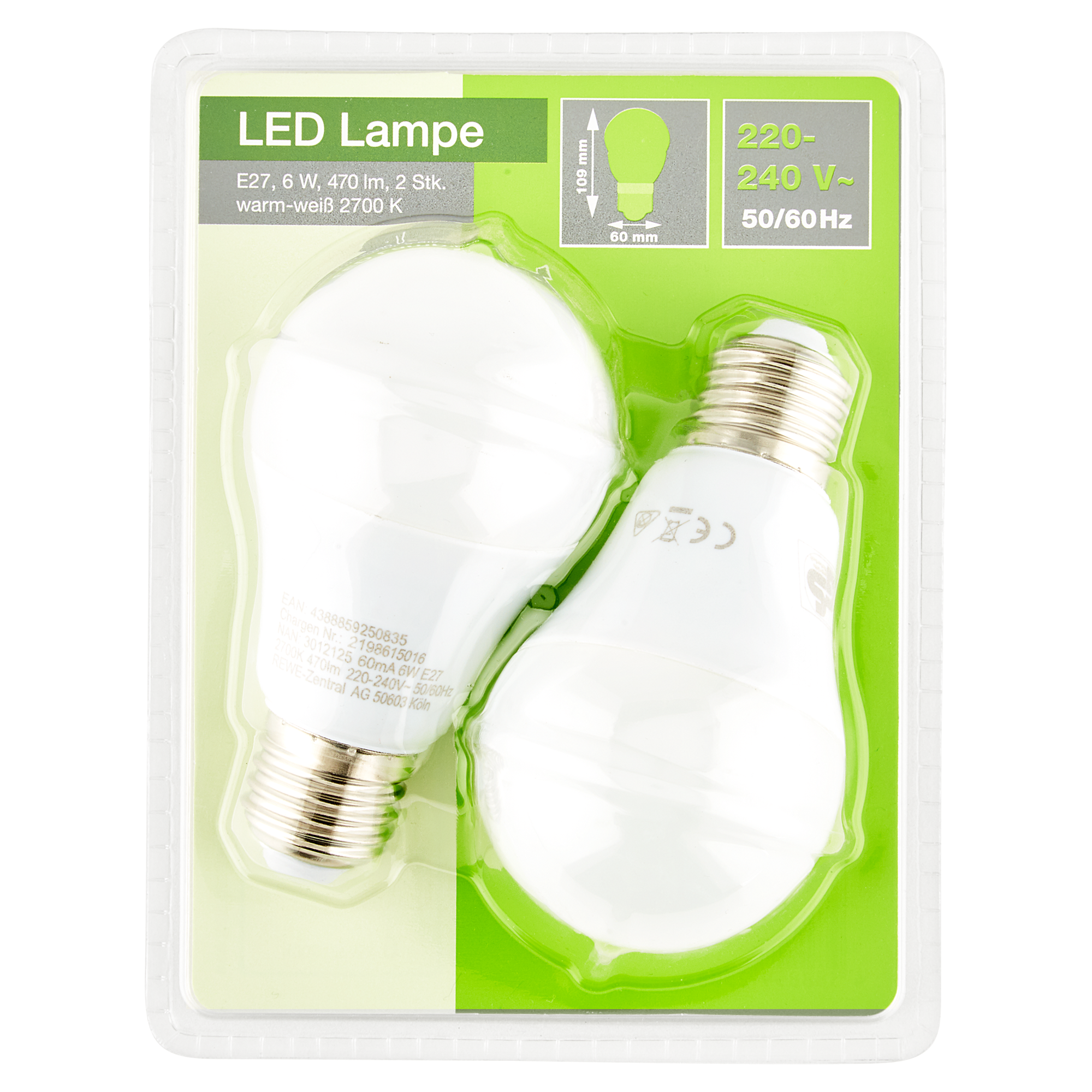 Toom Led Lampen E27 6 W 2 Stuck ǀ Toom Baumarkt