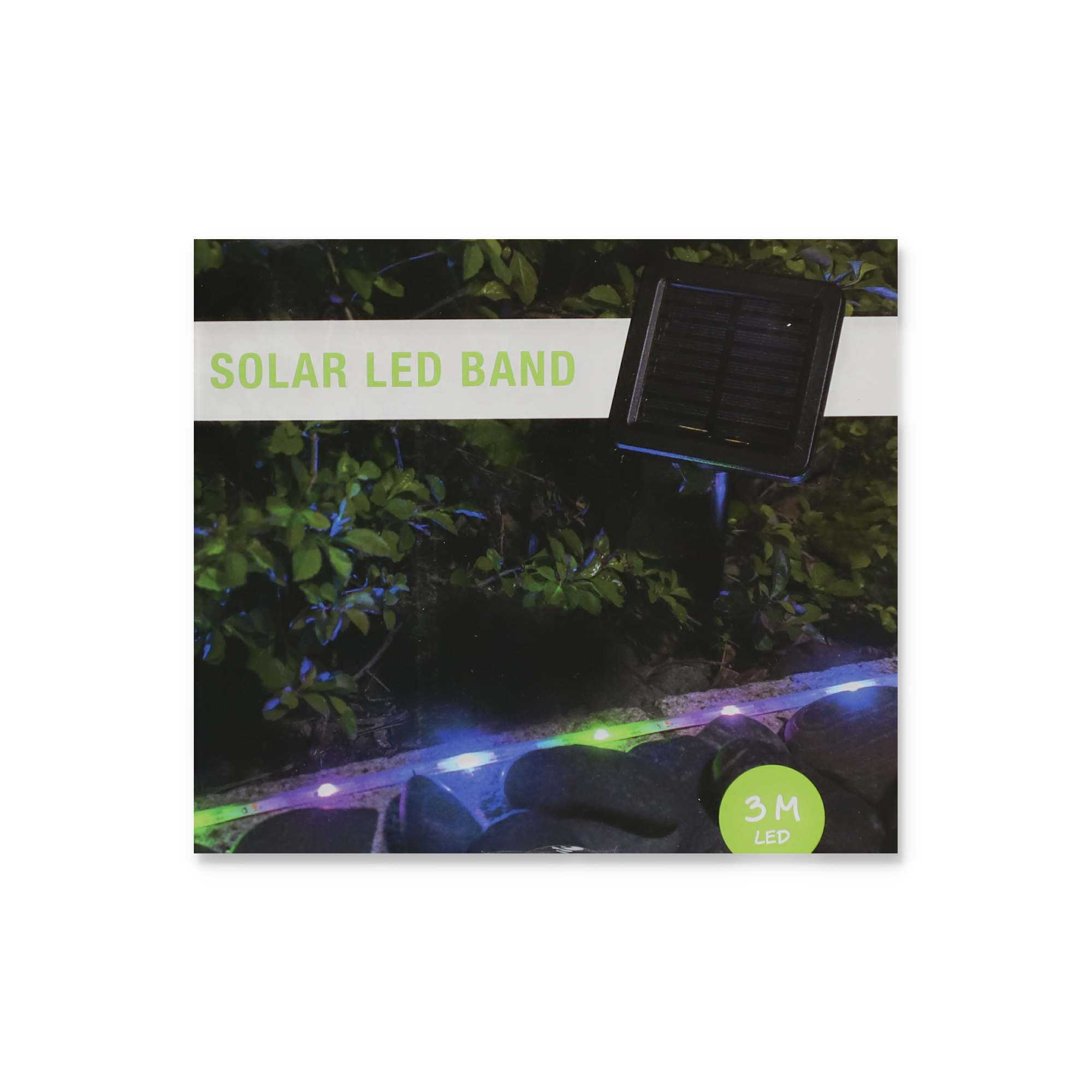 Solar-LED-Band mehrfarbig 3 m + product picture
