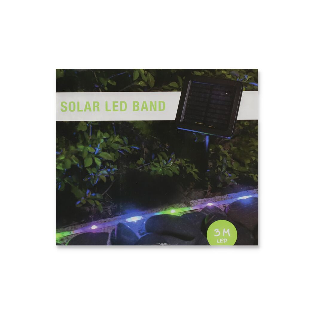 Solar-Leuchtband Farbwechsler IP 44 300 cm