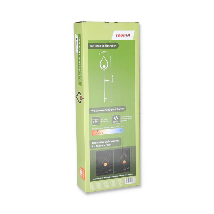 Verpackung Solarfackel Oriental