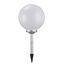 Solarlampe mit runder Kugel