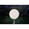 Solar-Spießlampe 'Marla' neutralweiß IP 44 Ø 20 cm