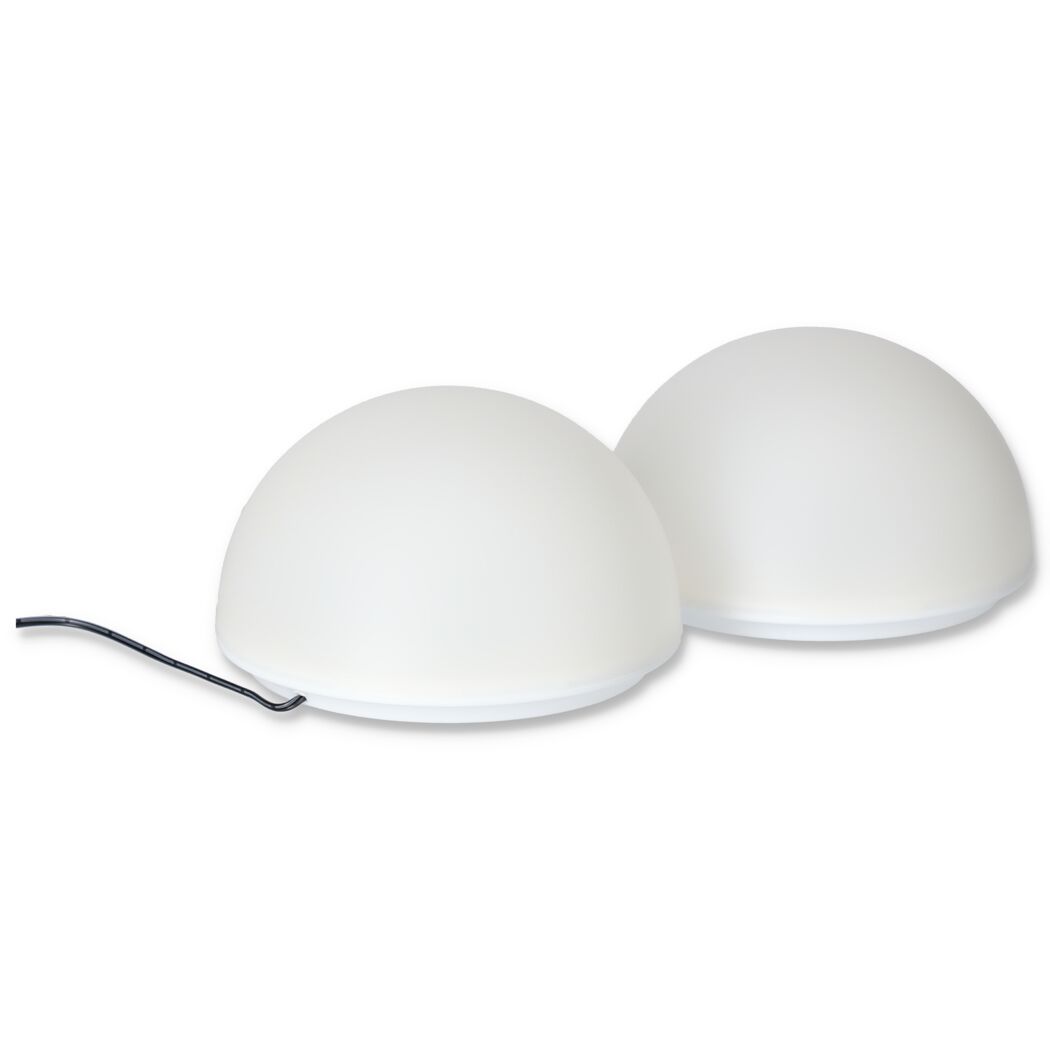 Solar-Bodenleuchte 4 lm neutralweiß IP 44 Ø 15 x 9 cm