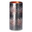 Windlicht aus Metall mit Sternenmuster
