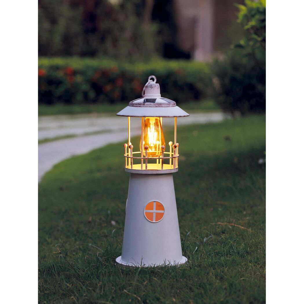 Solar-Außenstehlampe warmweiß 46 cm