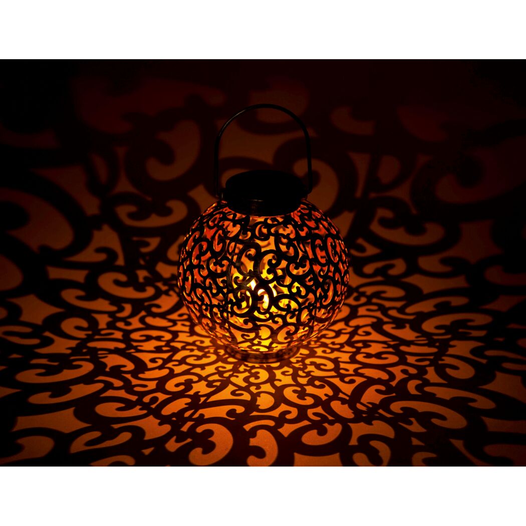 Solar-Spießlampe 'Antik' warmweiß IP 44 Ø 16 x 16,5 cm