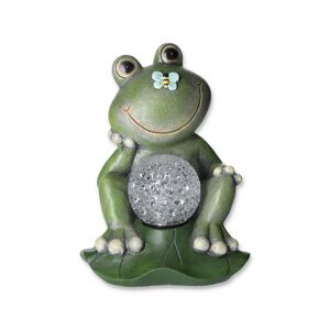 LED-Solarleuchte 'Frosch' 25 cm