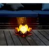 Solar-Außentischlampe warmweiß IP 44 Ø 27 x 11,5 cm