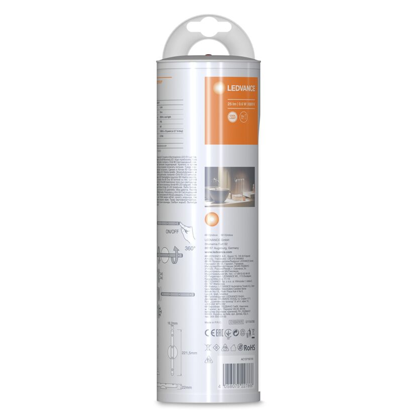 LEDVANCE LED-Stixx-Batterieleuchte Verpackung
