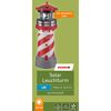 Solar-Außentischlampe tageslichtweiß IP 44 10 x 26,5 cm