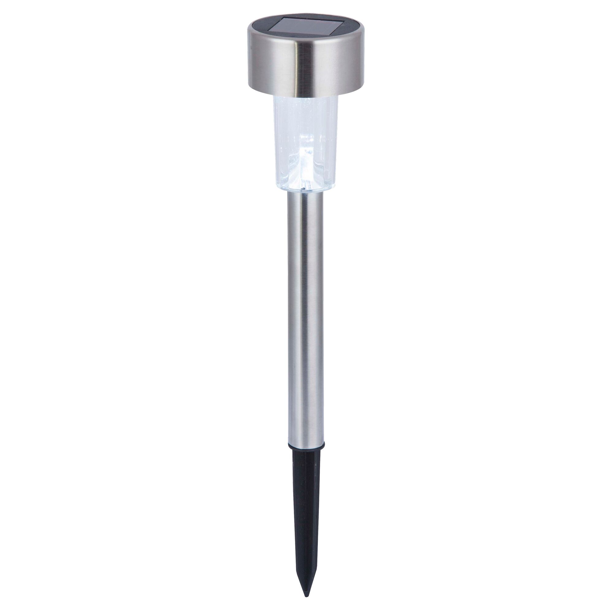 Solarleuchte Chicago Edelstahl