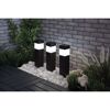 Solar-Spießlampenset 5 lm neutralweiß IP 44 7,2 x 38 cm 3 Stück