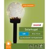 Solar-Spießlampe warmweiß IP 44 Ø 15 x 44 cm