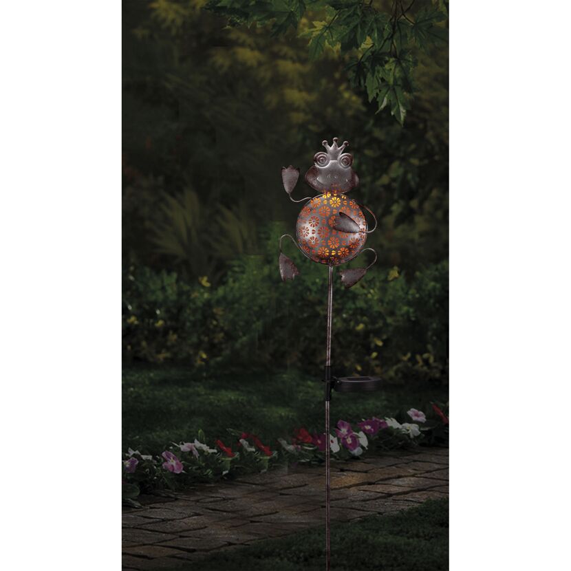 Solarfackel Frosch