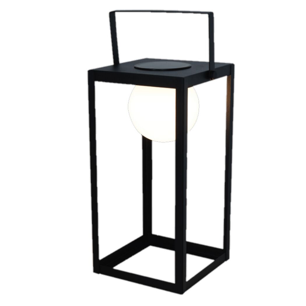 Solar-Laterne warmweiß IP 44 15 x 30,2 x 15 cm