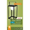 Solar-Laterne warmweiß IP 44 15 x 30,2 x 15 cm