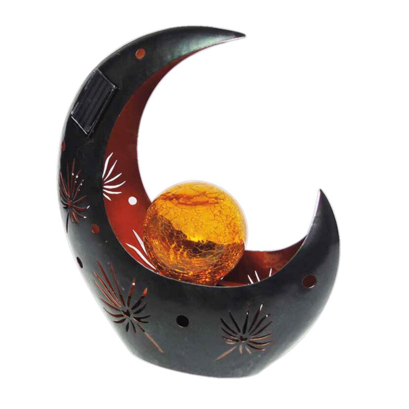 Solar Dekolicht Mond schwarz-gold