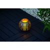 Solar-Außentischlampe warmweiß IP 44 Ø 15 x 12,5 cm