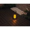 Solar-Außentischlampe warmweiß IP 44 18,5 x 25 cm