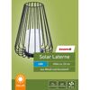 Solar-Außentischlampe warmweiß IP 44 18,5 x 25 cm