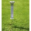 Solar-Thermometer silbern 9 x 58 cm