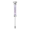 Solar-Thermometer silbern 9 x 58 cm