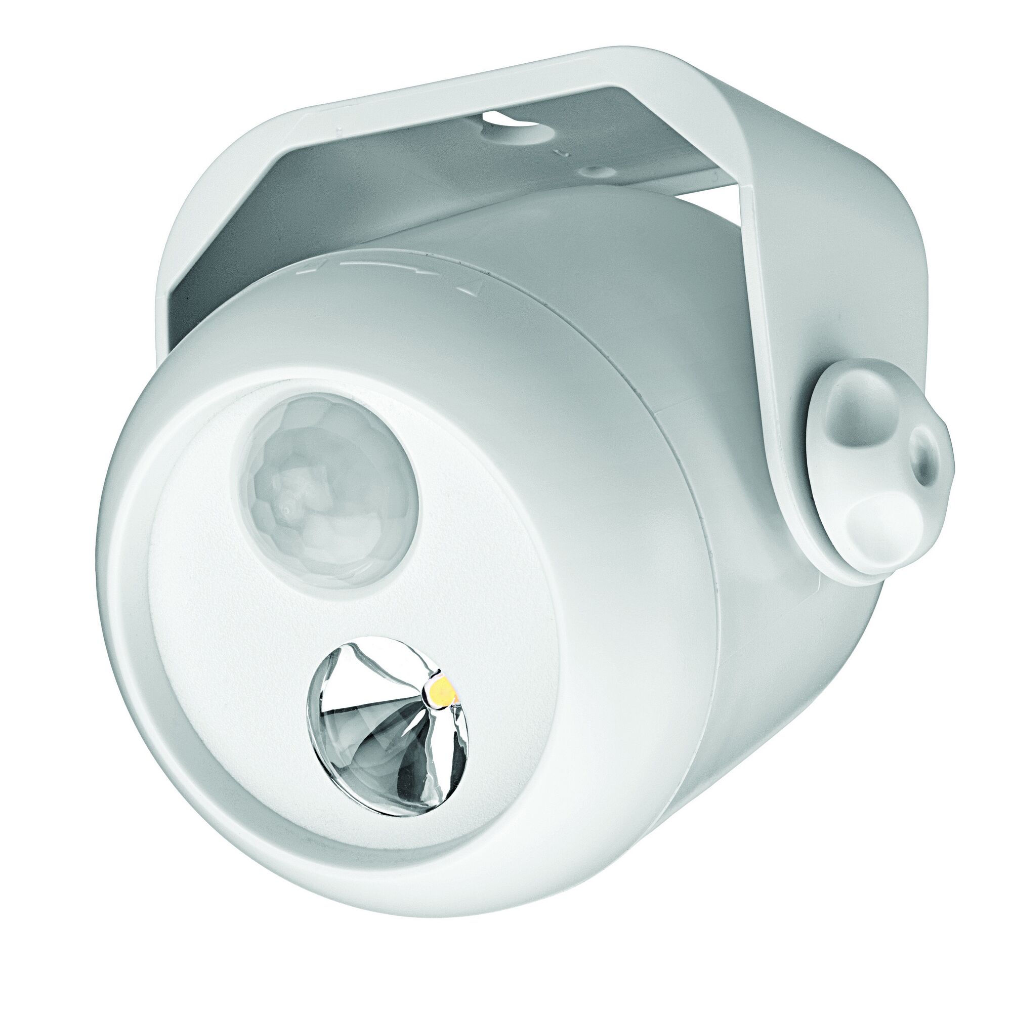 LED-Minispot, weiß, mit Bewegungsmelder