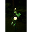 Verkleinertes Bild von Solar-Dekoleuchte Frosch mit Trompete grün 17 x 90 cm