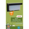 Solar-Außenwandleuchte mit Bewegungssensor tageslichtweiß IP 44 21 x 12 x 9 cm