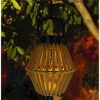 Solar-Laterne warmweiß IP 44 Ø 22,5 x 24 cm