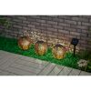 Solar-Spießlampenset 'Oriental' neutralweiß IP 44 Ø 15 cm 3 Stück