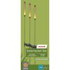 Solar-Spießlampenset warmweiß IP 44 10,5 x 104 cm 3 Stück