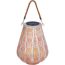 Weiße Solar-Laterne mit orientalischem Muster