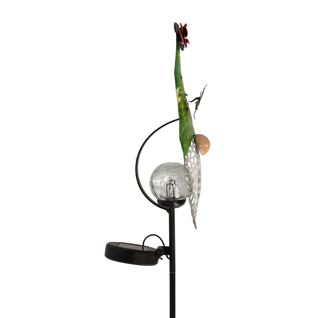 Solar-Spießlampe warmweiß IP 44 10,5 x 70,5 cm