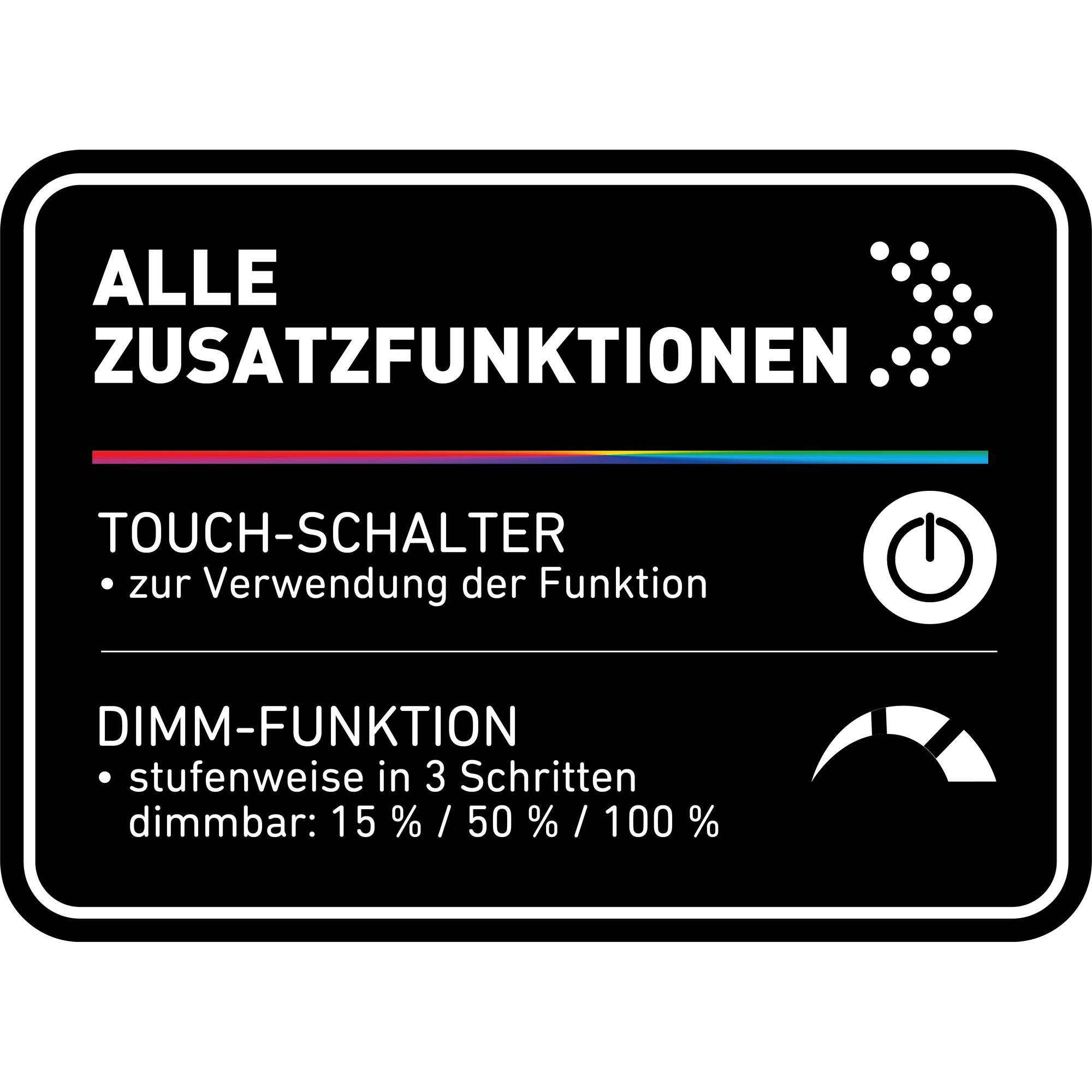 Akku-LED-Tischleuchte 'Lio' schwarz mit USB-Ladekabel Ø 11 x 30 cm + product picture