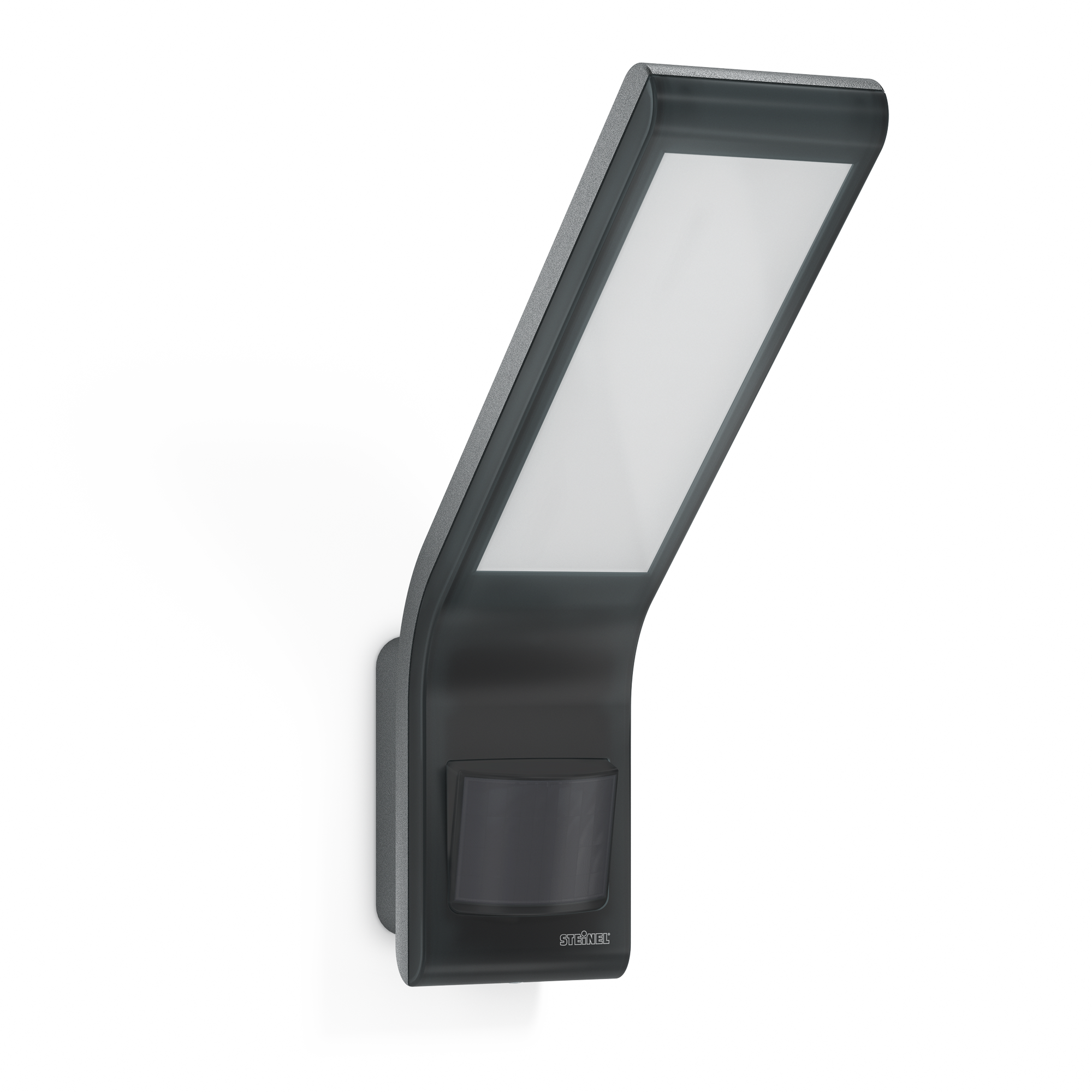 LED Strahler 'XLED Slim S' anthrazit mit Bewegungsmelder + product picture