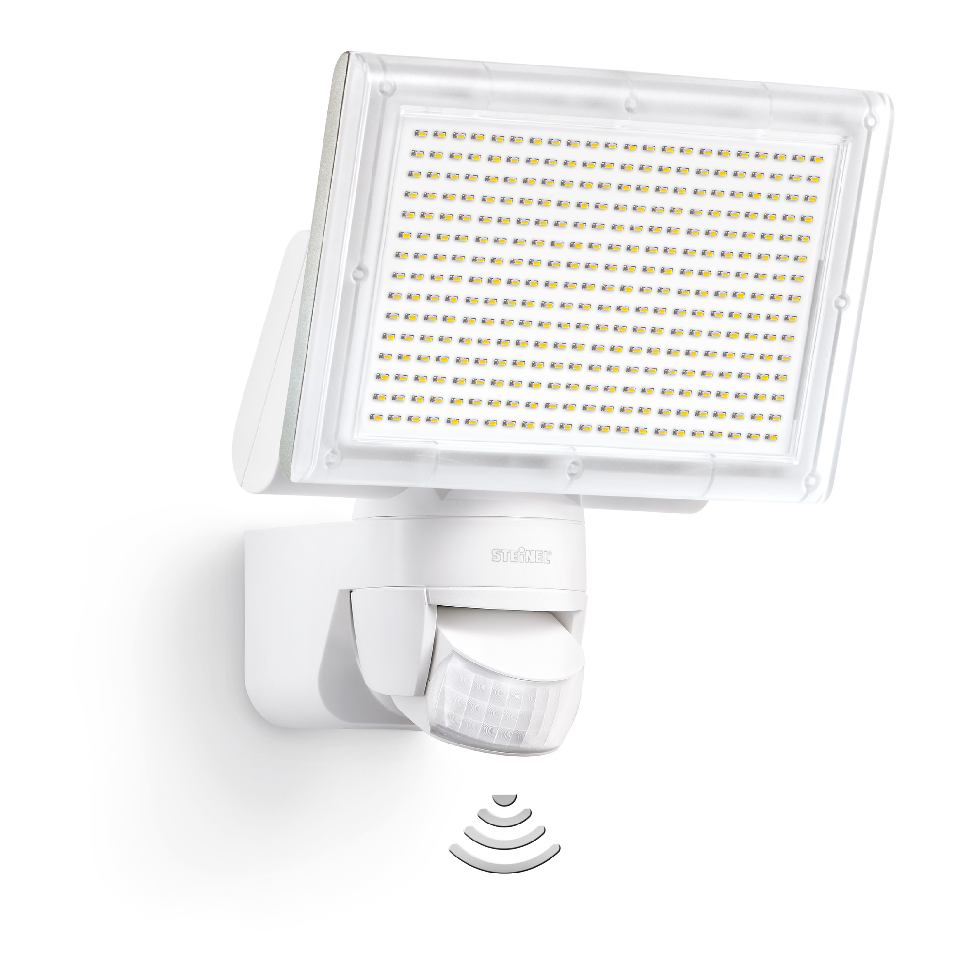 LED Stahler XLED home 3 weiß mit Bewegungsmelder + product picture