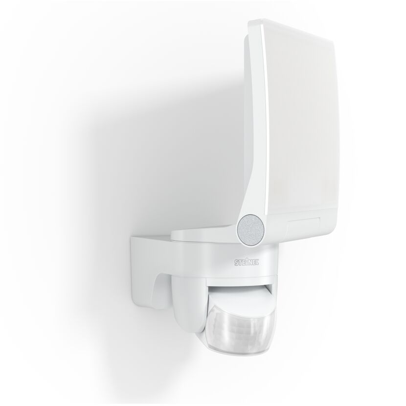 Weißer STEINEL Sensor-LED-Strahler XLED Home 2