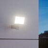 LED-Außenwandstrahler 'XLED home 2' mit Bewegungssensor 13,7 W 1550 lm warmweiß IP 44 18 x 21,8 cm