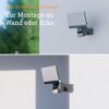 LED-Außenwandstrahler 'XLED home 2' mit Bewegungssensor 13,7 W 1550 lm warmweiß IP 44 18 x 21,8 cm