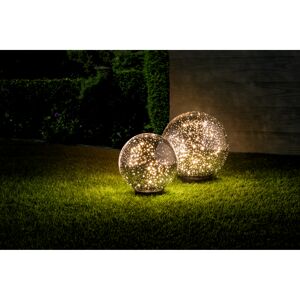 LED-Weihnachtsbeleuchtung 'Silberkugel' Ø 20 cm 9,6 W