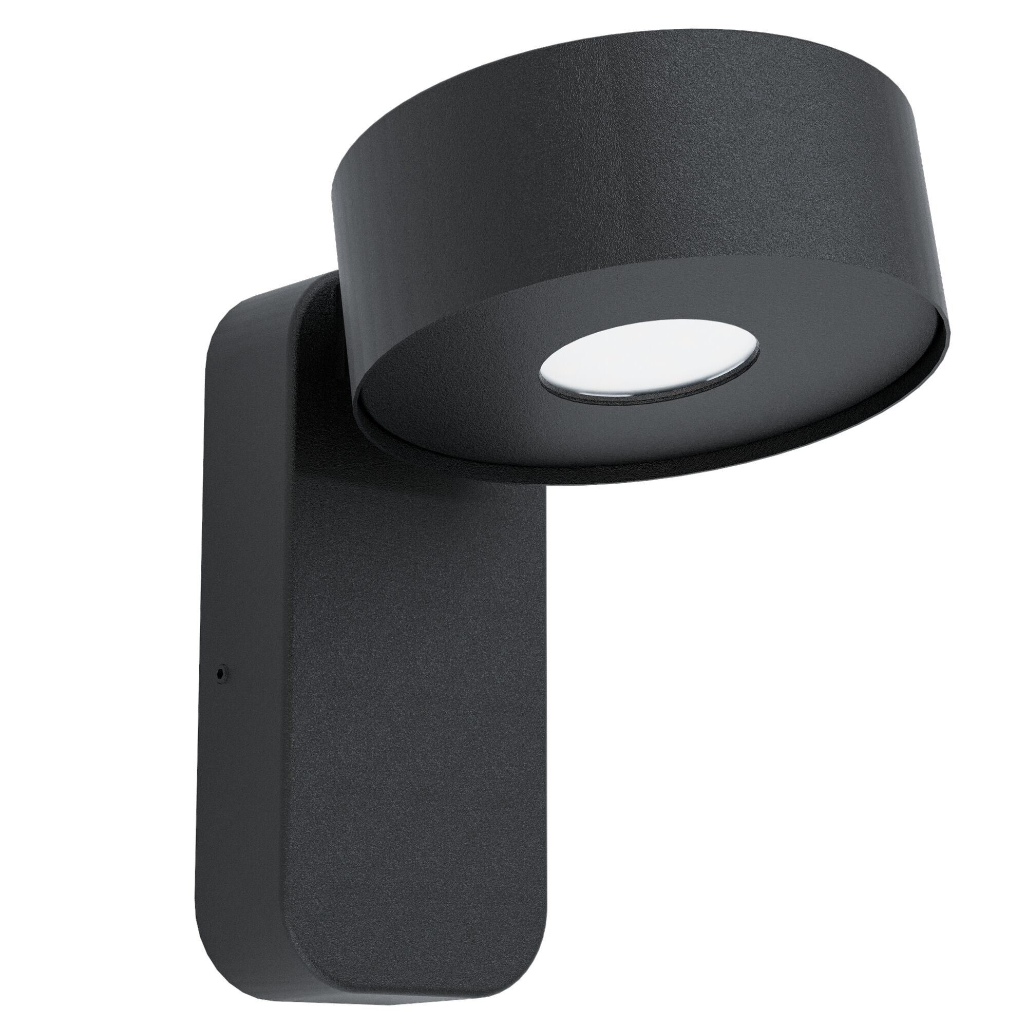 Schwarze Außenwandleuchte Palosco