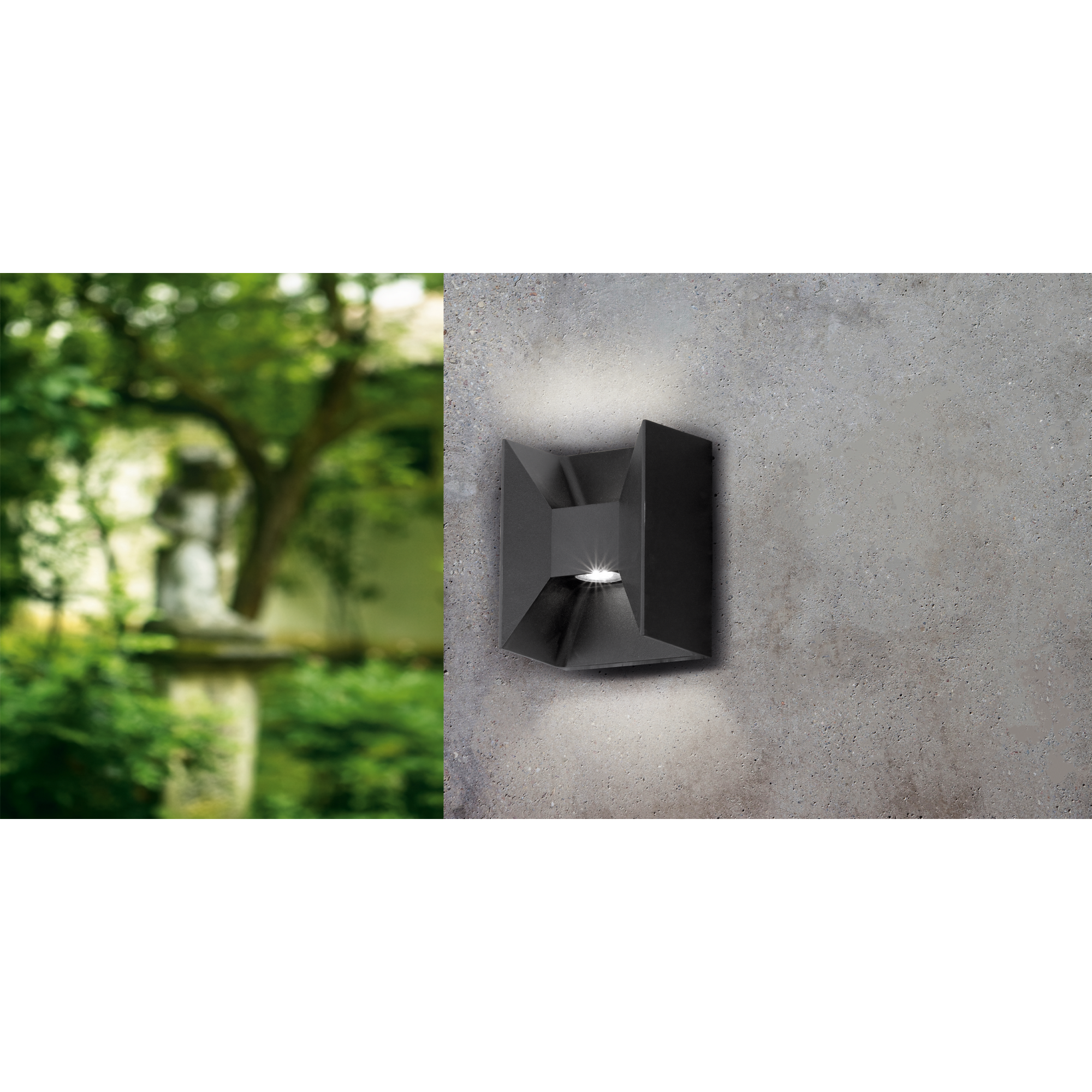 Außenleuchte 'Morino' schwarz 10,5 x 18 x 14 cm + product picture