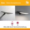 Solar-Außenwandleuchte 'Kiran' mit Bewegungssensor 600 lm warmweiß IP 44 35 x 6,9 x 18,6 cm