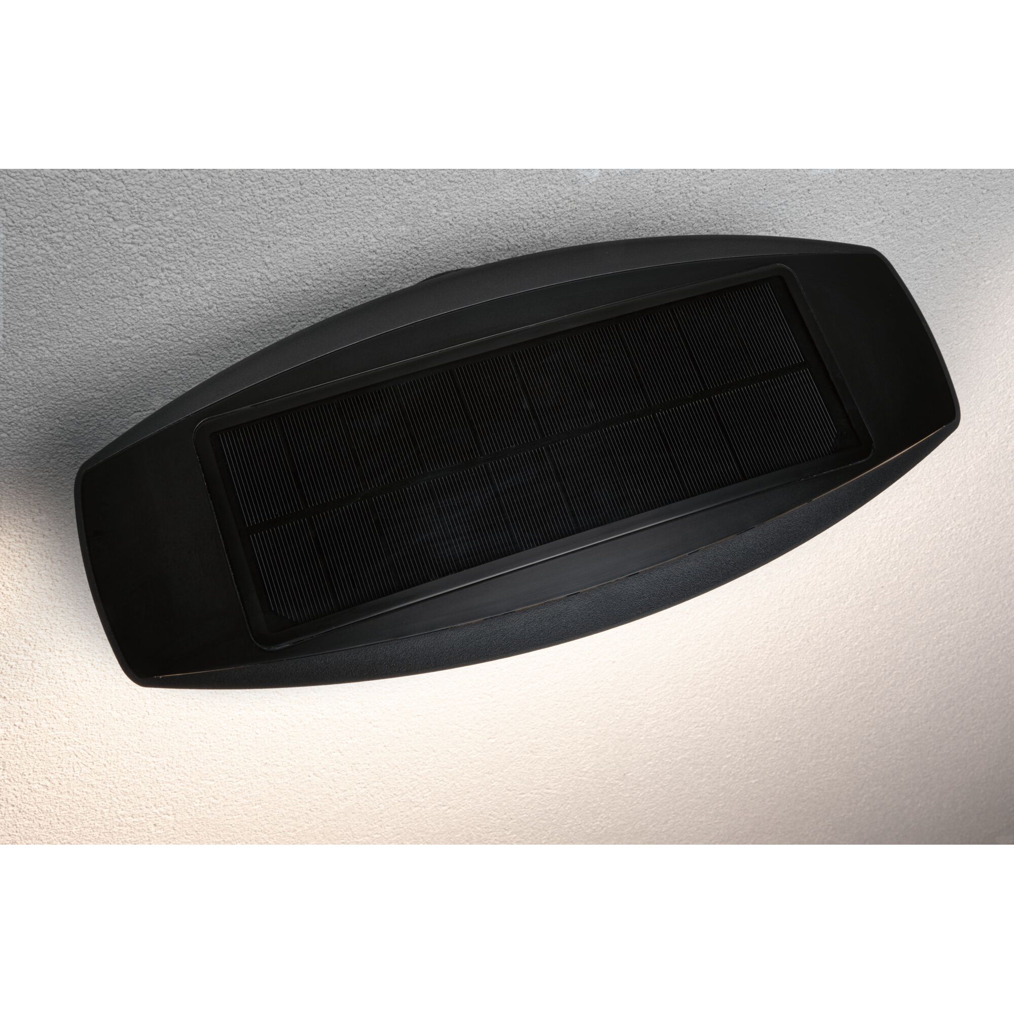 LED-Solar-Wandleuchte 'Kiran' anthrazit 35 x 6,9 x 18,6 cm